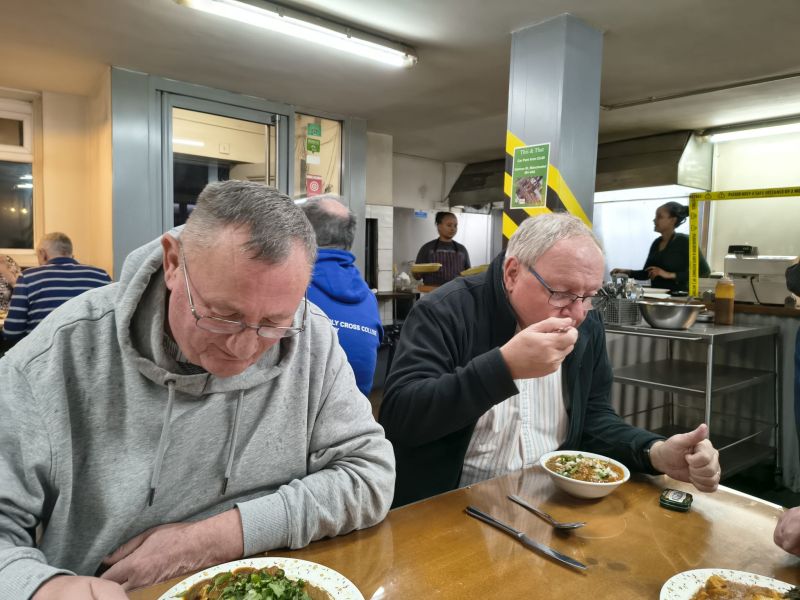 Colin Woodbridge and John Higgins